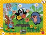 Krtek zahradník - Puzzle 12 tvary