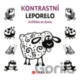 Kontrastní leporelo: Zvířátka ze dvora