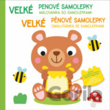 Velké pěnové samolepky: Medvídek / Veľké penové samolepky: Medvedík