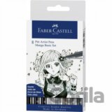 PITT umelecké fixky Manga set, 8 ks