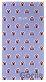 Vreckový diár 2024 14-dňový - Dúha