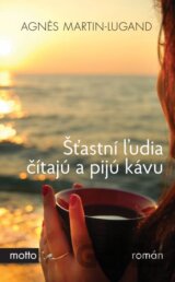 Šťastní ľudia čítajú a pijú kávu