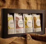 Darčekový set: sypané čaje HERBAL- Ginko, Proti Chrípke, Imuno, Samurai