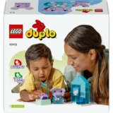 LEGO® DUPLO® 10414 Každodenné aktivity: Jedenie a čas na spanie