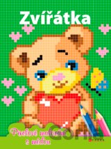 Zvířátka: Pixelové malování s méďou