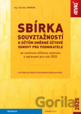 Sbírka souvztažností k účtům směrné účtové osnovy pro podnikatele 2025