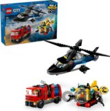 LEGO® City 60462 Remix: Helikoptéra, hasičské auto a ponorka