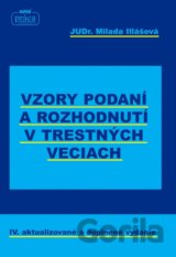 Vzory podaní a rozhodnutí v trestných veciach