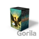 Percy Jackson and the Olympians 5 Book Paperback Boxed Set (w/poster)