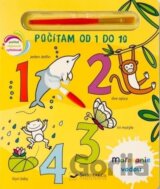 Maľovanie vodou - Počítam od 1 do 10