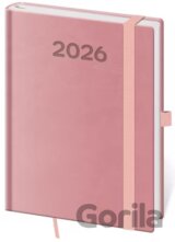 Týdenní diář 2026 A5 Print Pop růžový
