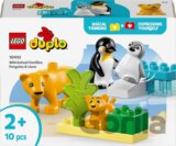 LEGO® DUPLO® 10442 Rodinky divokých zvierat: Tučniaky a levy