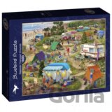 Puzzle Stiesnený areál pri mori