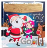 Vianočná knižka - bez mena: Santa potrebuje tvoju pomoc (pre dievčatá)