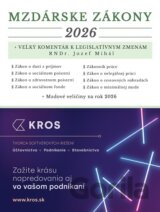 Mzdárske zákony 2026