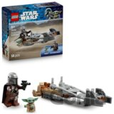 LEGO® Star Wars™ 75436 Mandalorian, Grogu a spídrová motorka