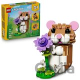 LEGO® Creator 3 v 1 31376 Roztomilý škrečok s kvetinou