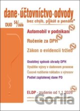 DUO č. 5-6 / 2026 - Automobil v podnikaní po novom