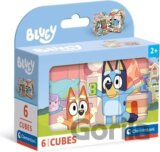 Obrázkové kostky Bluey (6 kostek)