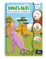 Kvído: Zošit so šablónami - Dinosaury