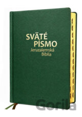 Sväté písmo - Jeruzalemská Biblia (veľký formát) zelená obálka so zlatorezom
