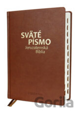 Sväté písmo - Jeruzalemská Biblia (veľký formát) hnedá obálka