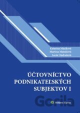 Účtovníctvo podnikateľských subjektov I.