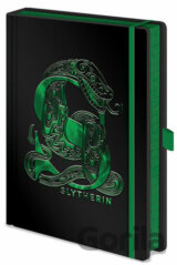 Poznámkový A5 blok Harry Potter: Slytherin Foil (Zmijozel)