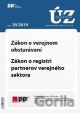 UZZ 35/2019 Zákon o verejnom obstarávaní, Zákon o registri partnerov verejného sektora
