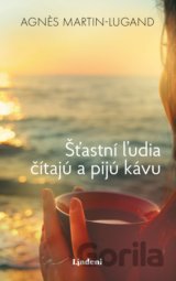 Šťastní ľudia čítajú a pijú kávu