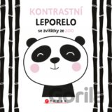 Kontrastní leporelo se zvířátky ze ZOO