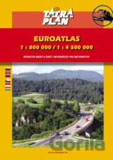 Autoatlas Európa 1:800 000 /1:4 500 000