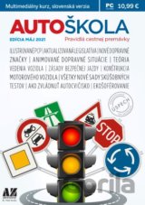 Autoškola 2021 - Pravidlá cestnej premávky CD-ROM