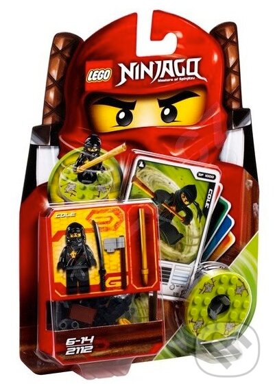 Spoločenská hra: LEGO Ninjago 2112 - Cole (LEGO). LEGO, 2011 Spoločenská hra: LEGO Ninjago 2112 - Cole (LEGO). LEGO, 2011