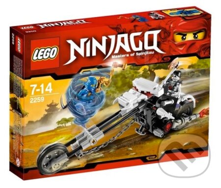 Spoločenská hra: LEGO Ninjago 2259 - Motorka kostlivcov (LEGO). LEGO, 2011 Spoločenská hra: LEGO Ninjago 2259 - Motorka kostlivcov (LEGO). LEGO, 2011