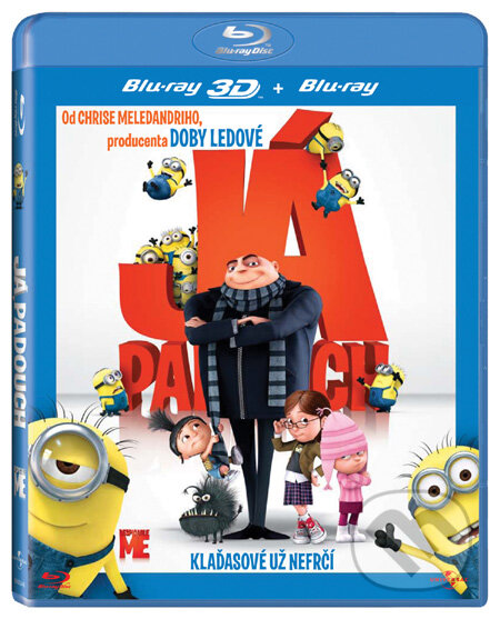 Film: Ja, zloduch (3D verzia) (Chris Renaud a Pierre Coffin) (Blu-ray). Bonton Film, 2010 Film: Ja, zloduch (3D verzia) (Chris Renaud a Pierre Coffin) (Blu-ray). Bonton Film, 2010