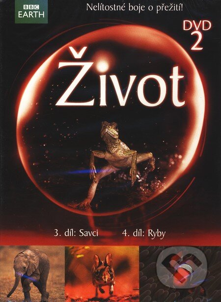 Film: Život 2 - BBC (Hollywood) (DVD). Hollywood, 2009 Film: Život 2 - BBC (Hollywood) (DVD). Hollywood, 2009