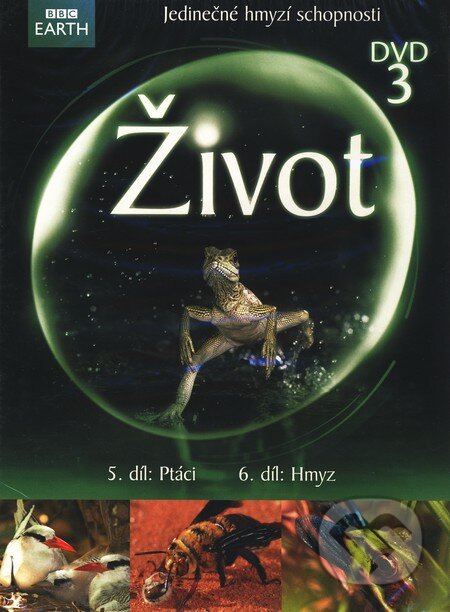 Film: Život 3 - BBC (Hollywood) (DVD). Hollywood, 2009 Film: Život 3 - BBC (Hollywood) (DVD). Hollywood, 2009