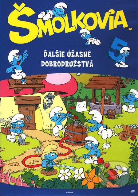 Film: Šmolkovia 5 (Raja Gosnell a Ray Patterson) (DVD). Hollywood, 2013 Film: Šmolkovia 5 (Raja Gosnell a Ray Patterson) (DVD). Hollywood, 2013