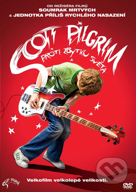 Film: Scott Pilgrim proti zbytku světa (Edgar Wright) (DVD). Bonton Film, 2010 Film: Scott Pilgrim proti zbytku světa (Edgar Wright) (DVD). Bonton Film, 2010