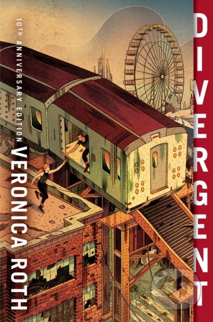 Kniha: Divergent (Veronica Roth). HarperCollins, 2021 Kniha: Divergent (Veronica Roth). HarperCollins, 2021