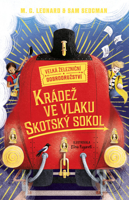 E-kniha: Krádež ve vlaku Skotský sokol (M. G. Leonard a Sam Sedgman). Drobek, 2020 E-kniha: Krádež ve vlaku Skotský sokol (M. G. Leonard a Sam Sedgman). Drobek, 2020