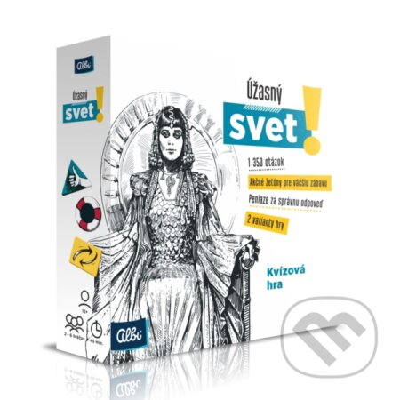 Spoločenská hra: Úžasný svet! (Albi). Albi, 2021 Spoločenská hra: Úžasný svet! (Albi). Albi, 2021