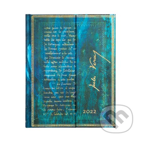 Paperblanks - diár Verne, Twenty Thousand Leagues 2022 (Paperblanks). Paperblanks, 2021 Paperblanks - diár Verne, Twenty Thousand Leagues 2022 (Paperblanks). Paperblanks, 2021