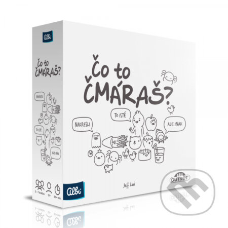 Spoločenská hra: Čo to čmáráš? (Albi). Albi, 2021 Spoločenská hra: Čo to čmáráš? (Albi). Albi, 2021