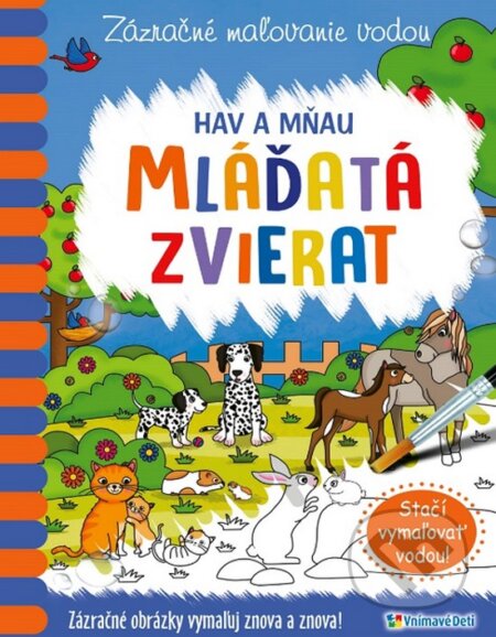 Kniha: Mláďatá zvierat - hav a mňau (Vnímavé deti). Vnímavé deti, 2021 Kniha: Mláďatá zvierat - hav a mňau (Vnímavé deti). Vnímavé deti, 2021
