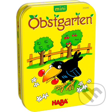 Spoločenská hra: Mini hra pre deti" Ovocný sad v kovovej krabici (Haba). Haba, 2021 Spoločenská hra: Mini hra pre deti" Ovocný sad v kovovej krabici (Haba). Haba, 2021