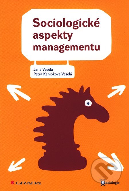 Kniha: Sociologické aspekty managementu (Jana Veselá a Petra Kanioková Veselá). Grada, 2011 Kniha: Sociologické aspekty managementu (Jana Veselá a Petra Kanioková Veselá). Grada, 2011