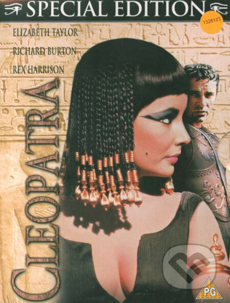 Film: Cleopatra (Darryl F. Zanuck, Rouben Mamoulian a Joseph L. Mankiewicz) (DVD). Bonton Film, 1963 Film: Cleopatra (Darryl F. Zanuck, Rouben Mamoulian a Joseph L. Mankiewicz) (DVD). Bonton Film, 1963