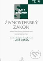 Kniha: Živnostenský zákon (C. H. Beck). C. H. Beck, 2011 Kniha: Živnostenský zákon (C. H. Beck). C. H. Beck, 2011